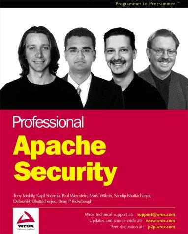 Cover of Professional Apache Security